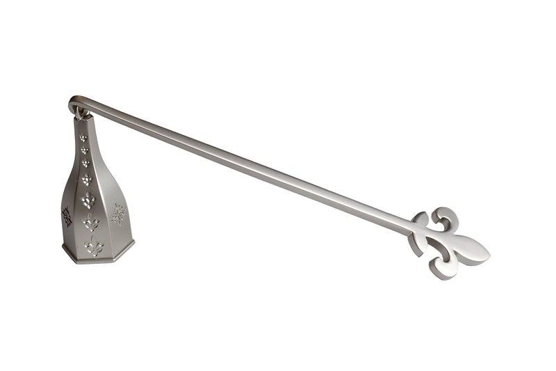 WICKMAN Candle Snuffer Pewter Finish with Fleur de Lis Design by Wickman - Image 1